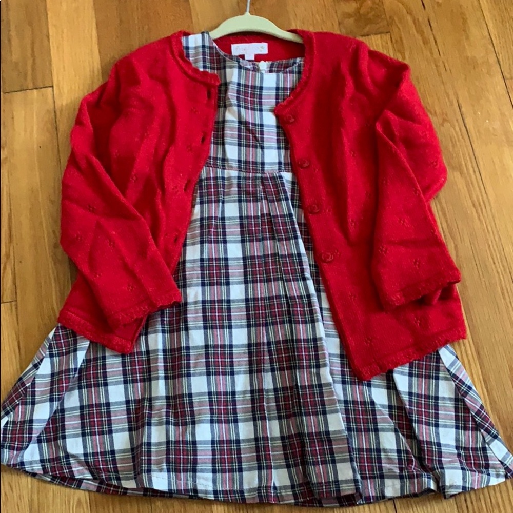 Dress and sweater - size 2